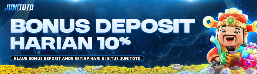 DEPOSIT HARIAN 10%