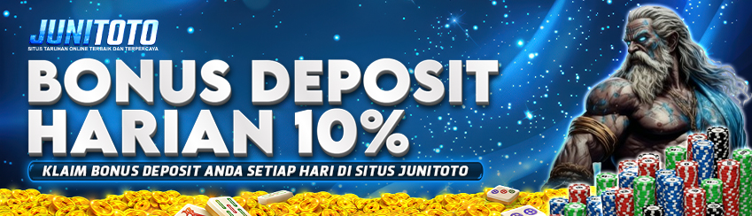 DEPOSIT HARIAN 10%