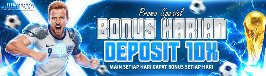 DEPOSIT HARIAN 10%
